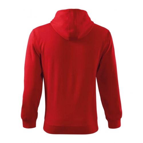 Sweatshirt men’s Trendy Zipper 410 red