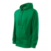 Sweatshirt men’s Trendy Zipper 410 kelly green
