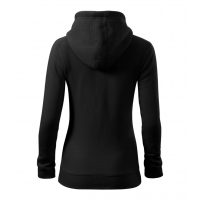 Sweatshirt women’s Trendy Zipper 411 black