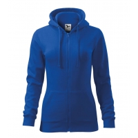 Sweatshirt women’s Trendy Zipper 411 royal blue