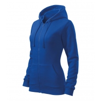 Sweatshirt women’s Trendy Zipper 411 royal blue