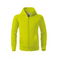 Sweatshirt Kids Trendy Zipper 412 lime punch 146 cm/10 years