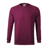 Sweatshirt men’s Merger 415 red plum melange