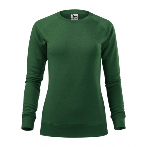 Sweatshirt women’s Merger 416 bottle green melange