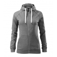 Mikina dámska 451 tmavosivý melír