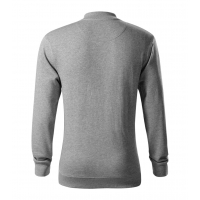 Sweatshirt men’s Bomber 453 dark gray melange