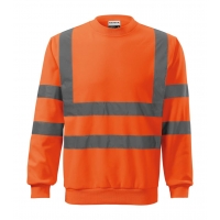 Sweatshirt unisex HV Essential 4V6 fluorescent orange
