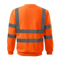 Sweatshirt unisex HV Essential 4V6 fluorescent orange
