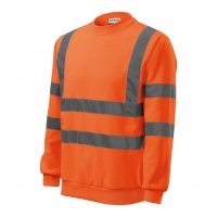 Sweatshirt unisex HV Essential 4V6 fluorescent orange
