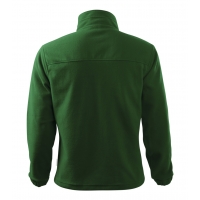 Fleece men’s Jacket 501 bottle green 06 (brand labe