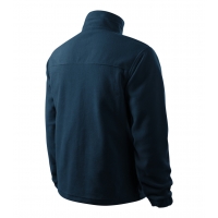 Fleece men’s Jacket 501 navy blue 02 (brand labe