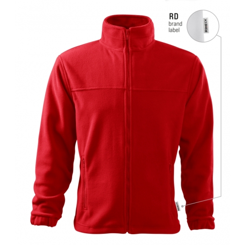 Fleece men’s Jacket 501 red 07 (brand labe