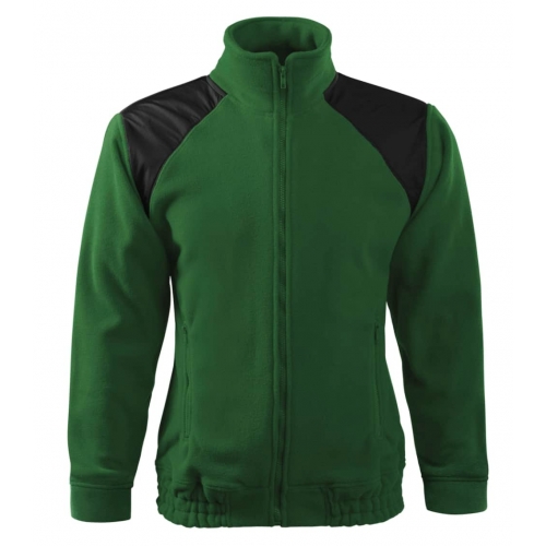 Fleece unisex Jacket Hi-Q 506 bottle green
