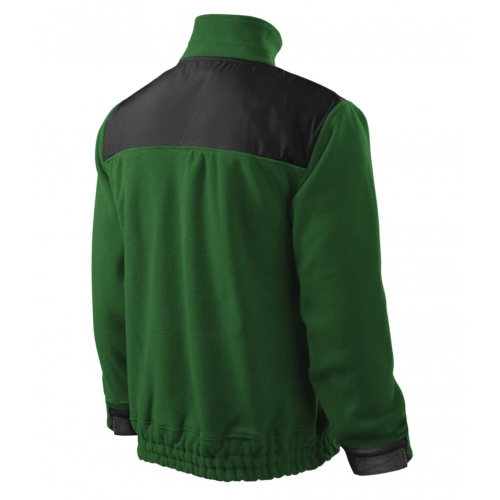 Fleece unisex Jacket Hi-Q 506 bottle green