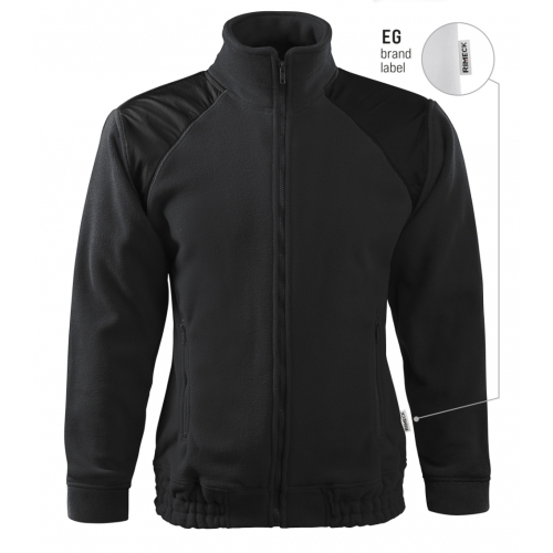 Fleece unisex Jacket Hi-Q 506 ebony gray 94 (brand label) 