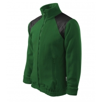 Fleece unisex Jacket Hi-Q 506 bottle green 06 (brand label) 