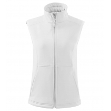 Softshellová vesta dámska 516 biela