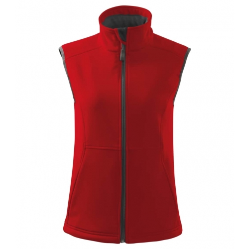 Softshell Vest women’s Vision 516 red