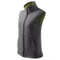 Softshell Vest women’s Vision 516 steel gray