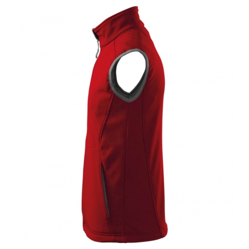 Softshellová vesta pánska 517 červená