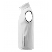 Fleece vesta unisex 518 biela