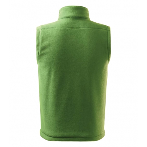 Fleece vesta unisex 518 hrášková zelená