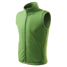 Fleece vesta unisex 518 hrášková zelená