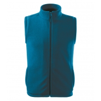 Fleece vesta unisex 518 petrol blue 