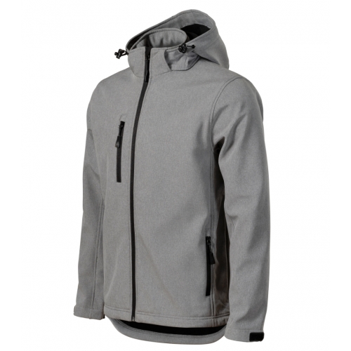 Softshell Jacket men’s Performance 522 dark gray melange