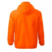 Vetrovka unisex 524 neon oranžová