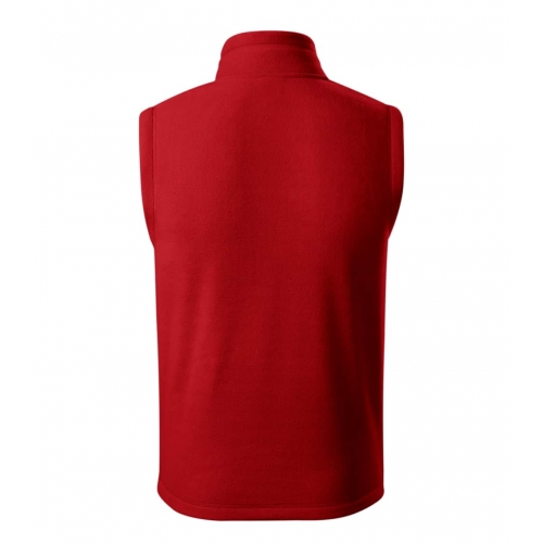 Fleece vesta unisex 525 červená