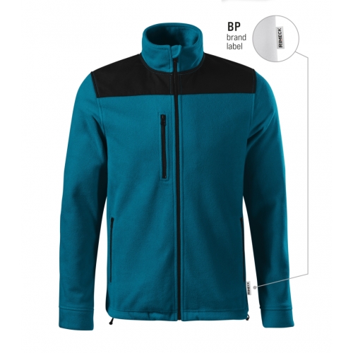 Fleece unisex Effect 530 petrol blue 93 (brand label) 