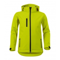 Softshell Jacket Kids Performance 535 lime punch 146 cm/10 years