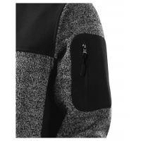 Softshellová bunda pánska 550 sivá