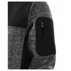 Softshellová bunda pánska 550 sivá