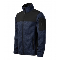 Softshell Jacket men’s Casual 550 knit blue