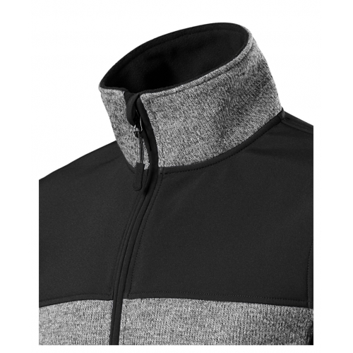 Softshell Jacket men’s Casual 550 knit light gray