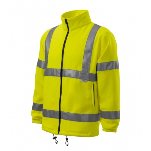 Fleece unisex HV Fleece Jacket 5V1 fluorescent yellow