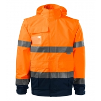 Jacket unisex HV Guard 4 in 1 5V2 fluorescent orange