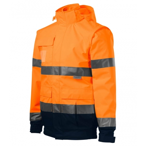 Jacket unisex HV Guard 4 in 1 5V2 fluorescent orange
