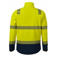 Softshell Jacket unisex HV Drop 5V3 fluorescent yellow