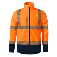 Softshell Jacket unisex HV Drop 5V3 fluorescent orange