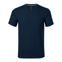 T-shirt men’s Action V-neck 700 navy blue 
