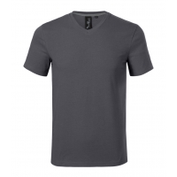 T-shirt men’s Action V-neck 700 light anthracite 