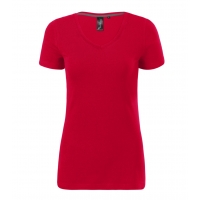 T-shirt women’s Action V-neck 701 formula red 