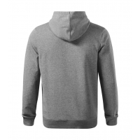 Sweatshirt men’s Break (GRS) 840 dark gray melange