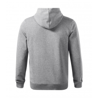 Sweatshirt men’s Break (GRS) 840 gray melange