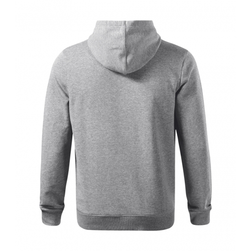 Sweatshirt men’s Break (GRS) 840 gray melange