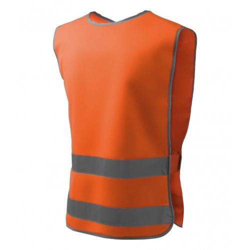 Safety Vest unisex Classic Safety Vesta 910 fluo oranžová