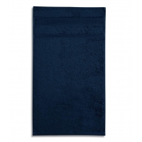 Bath Towel unisex Organic (GOTS) 918 navy blue